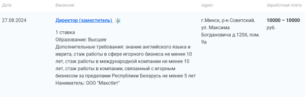Появилась вакансия с зарплатой в 10 000 рублей. Кому готовы столько платить? Появилась вакансия с зарплатой в 10 000 рублей. Кому готовы столько платить?